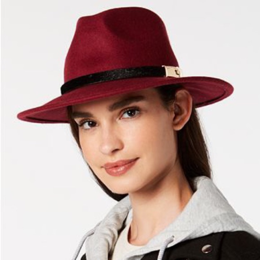INC International Concepts Wool-Felt Panama Hat